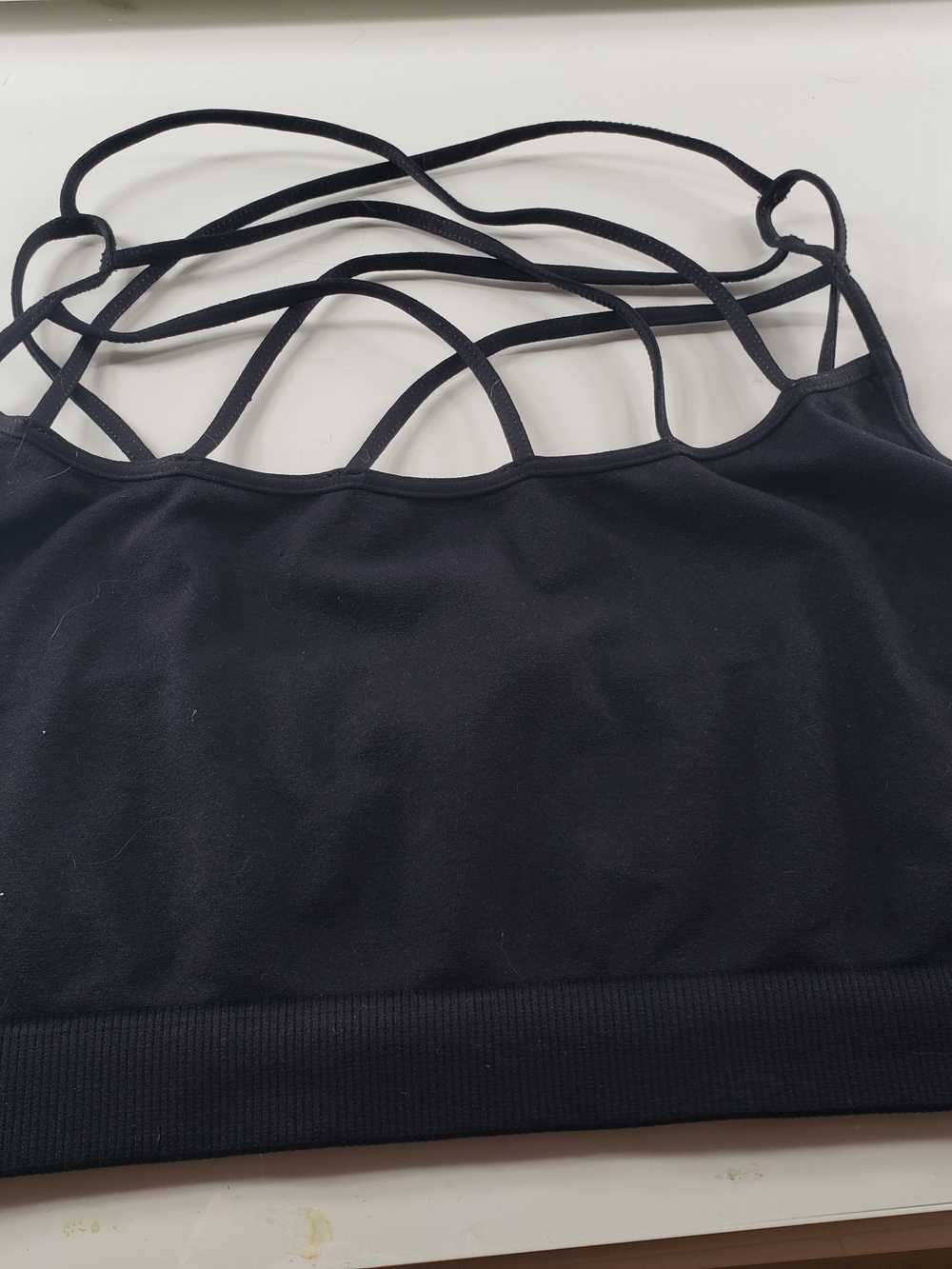 Nikibiki Black Strappy Sports Bralette